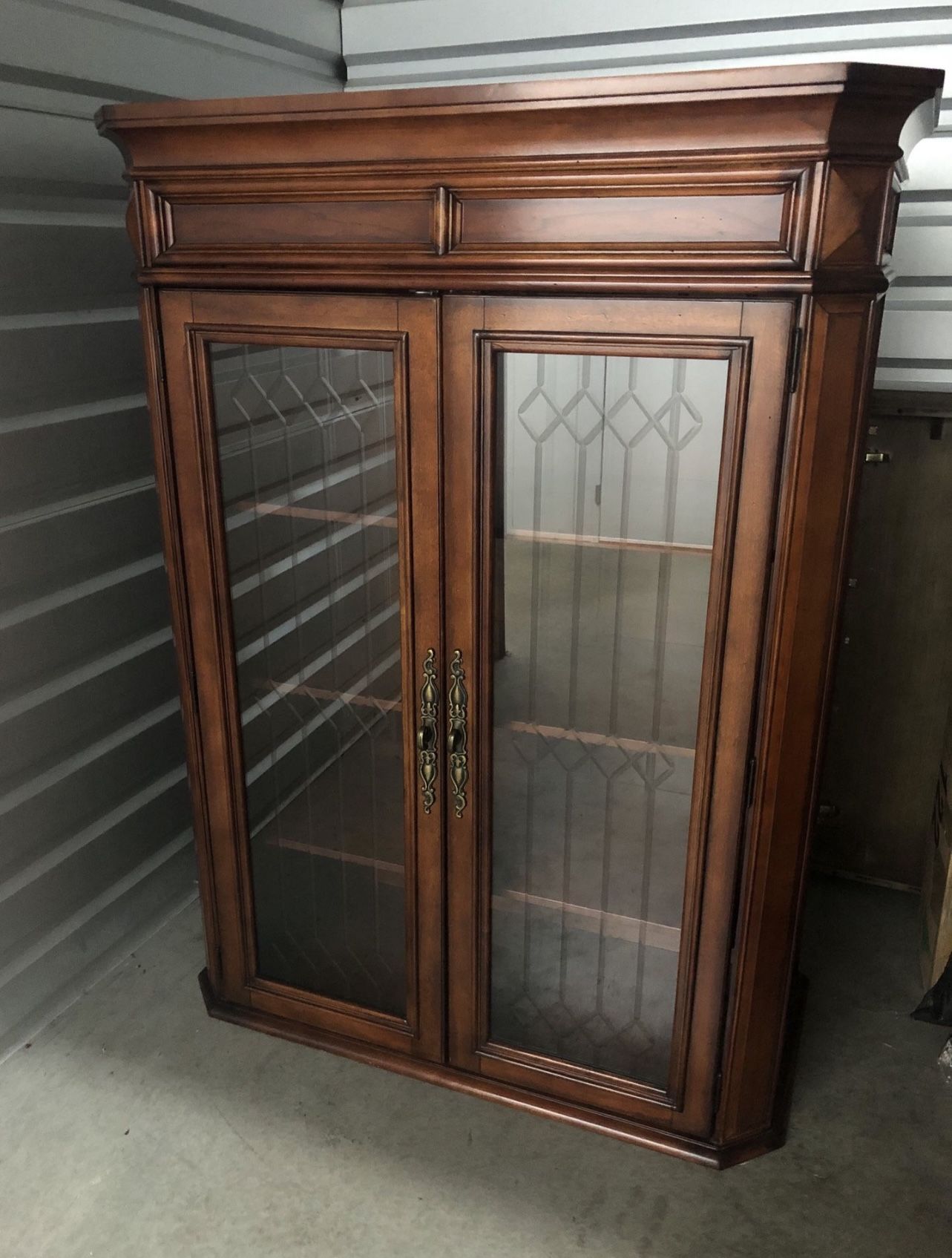 Classical Armoire-Like Bookcase