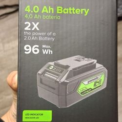 Brand NEW Greenworks Battery