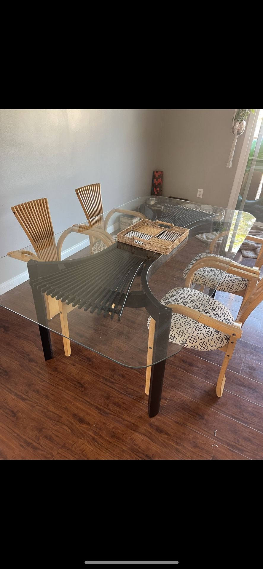 Designer Vintage scandinavian mid century modern Dining Table And Chairs