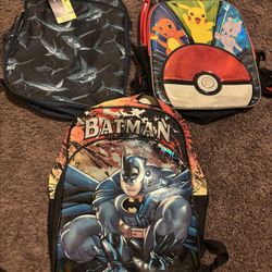 Kids Backpacks Pokémon Batman