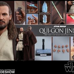 Hot Toys Star Wars Qui Gon Jinn Marvel 1/6 Scale
