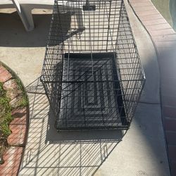 Dog Kennel  For Sale 30:00 Dollars Firm Price , Good Condition, Measurements Length 30 Inches, Wide 18 3 /4 , High 21 1/2 