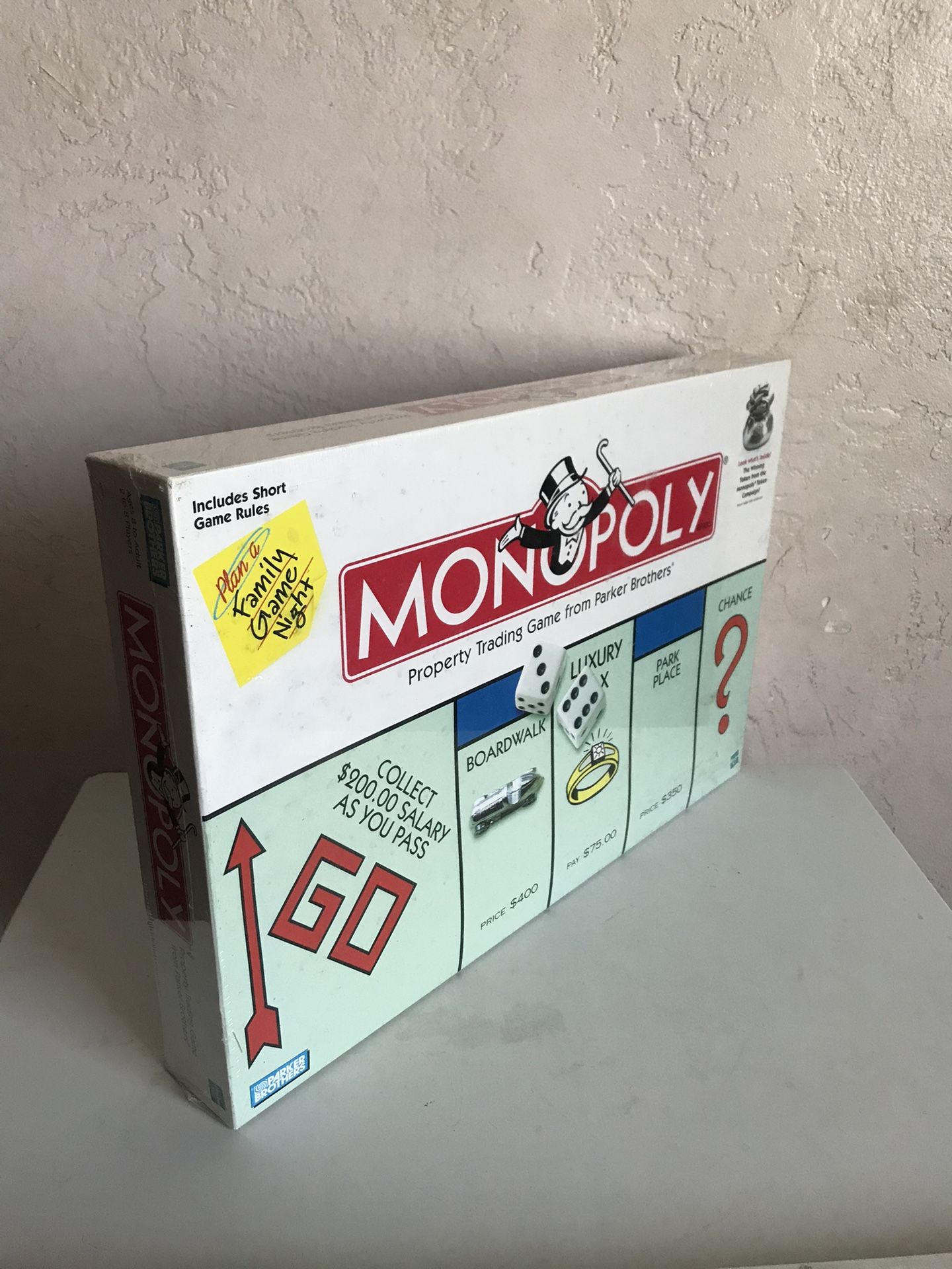 1999 Monopoly Parker Brothers Edition Sealed In Plastic New