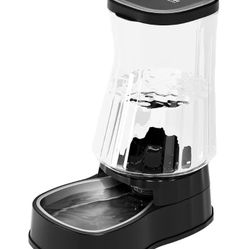 Gardner Pet Automatic Gravity Water Dispenser for Dogs, 1.6Gallon Large Dog Water Bowl Dispenser with Stainless Steel, 100% BPA-Free Pet Water Fountai
