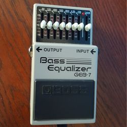  BOSS Bass Equalizer 