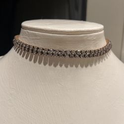 Vintage Swarovski Crystal Necklace Choker