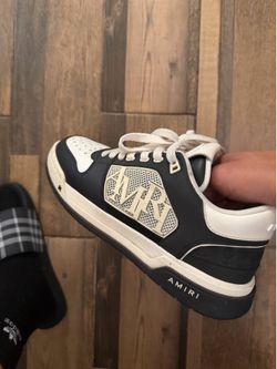 Amiri White and Black men Sneakers