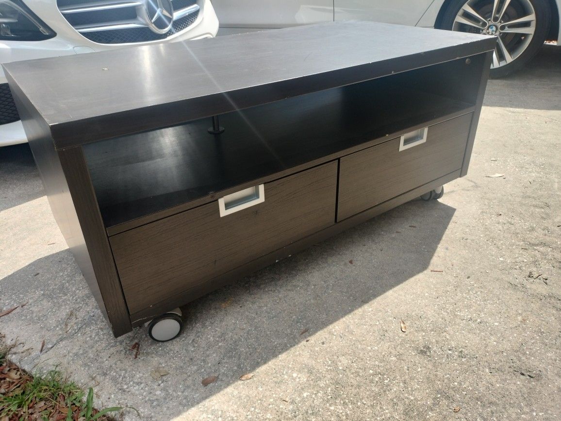 🥰IKEA BESTÅ TV Stand – Brown, 2 Drawers + Open Shelves🥰