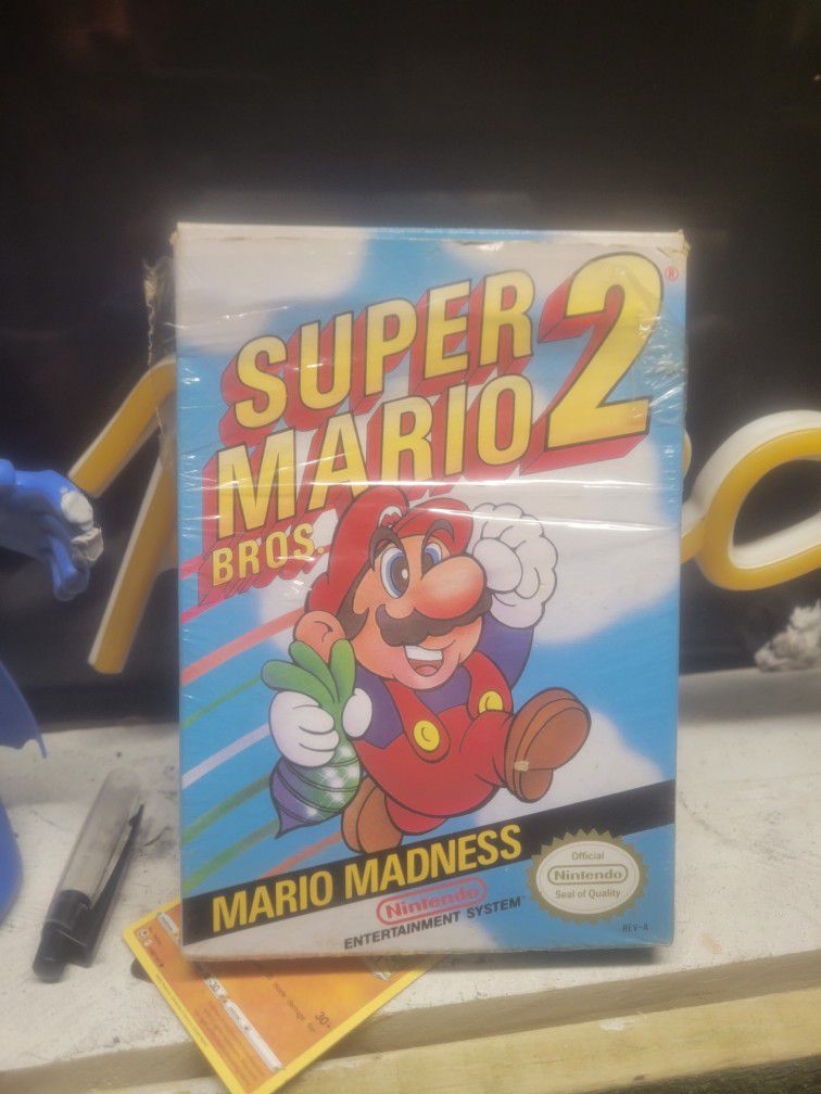 Super Mario Bros 2 CIB For Nes