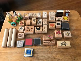 Small Wooden Stamps