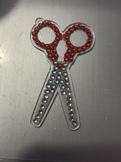 Scissors Keychain
