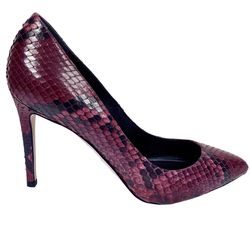 Gucci Women's Python Leather High-Heel Stilleto Pumps Heels 35 