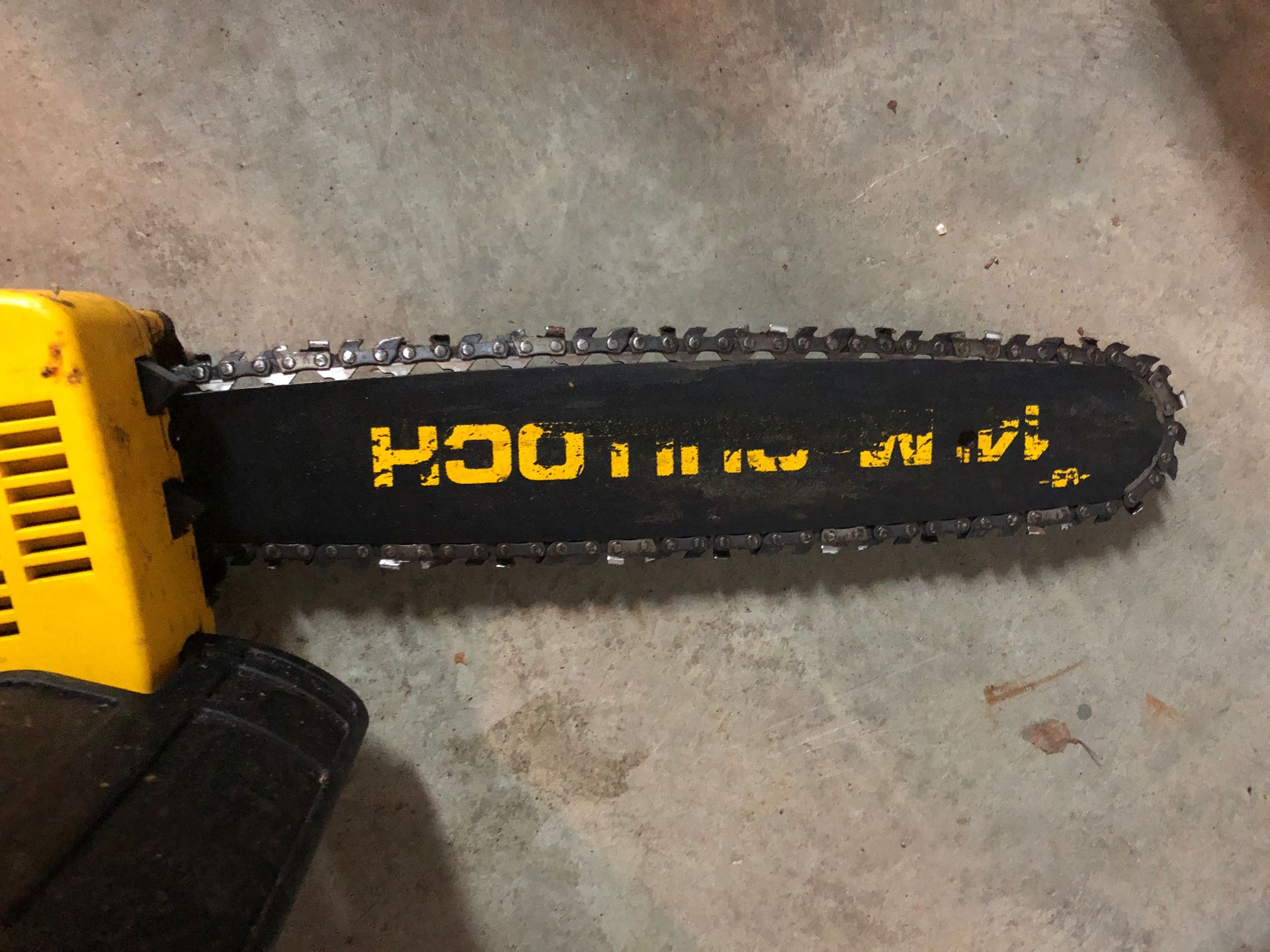 McCulloch Electramac EM250 2.5 peak HP chainsaw electric for Sale in