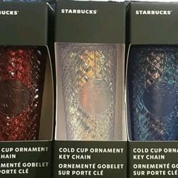 STARBUCKS NEW CHRIST MAX 2022  RELEASE KEY CHAIN  $25.00 EACH