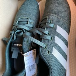 New Women’s adidas Shoes Puremotion Green Oxide/Off-White/Magic Beige 10