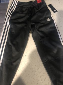 Adidas Track Pants Sz Med 10 -12 Boys
