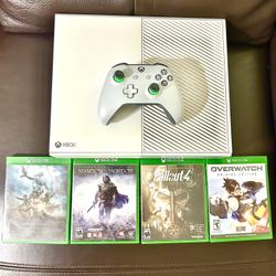 Xbox One Bundle With Controller, Games, Power Cable, and HDMI