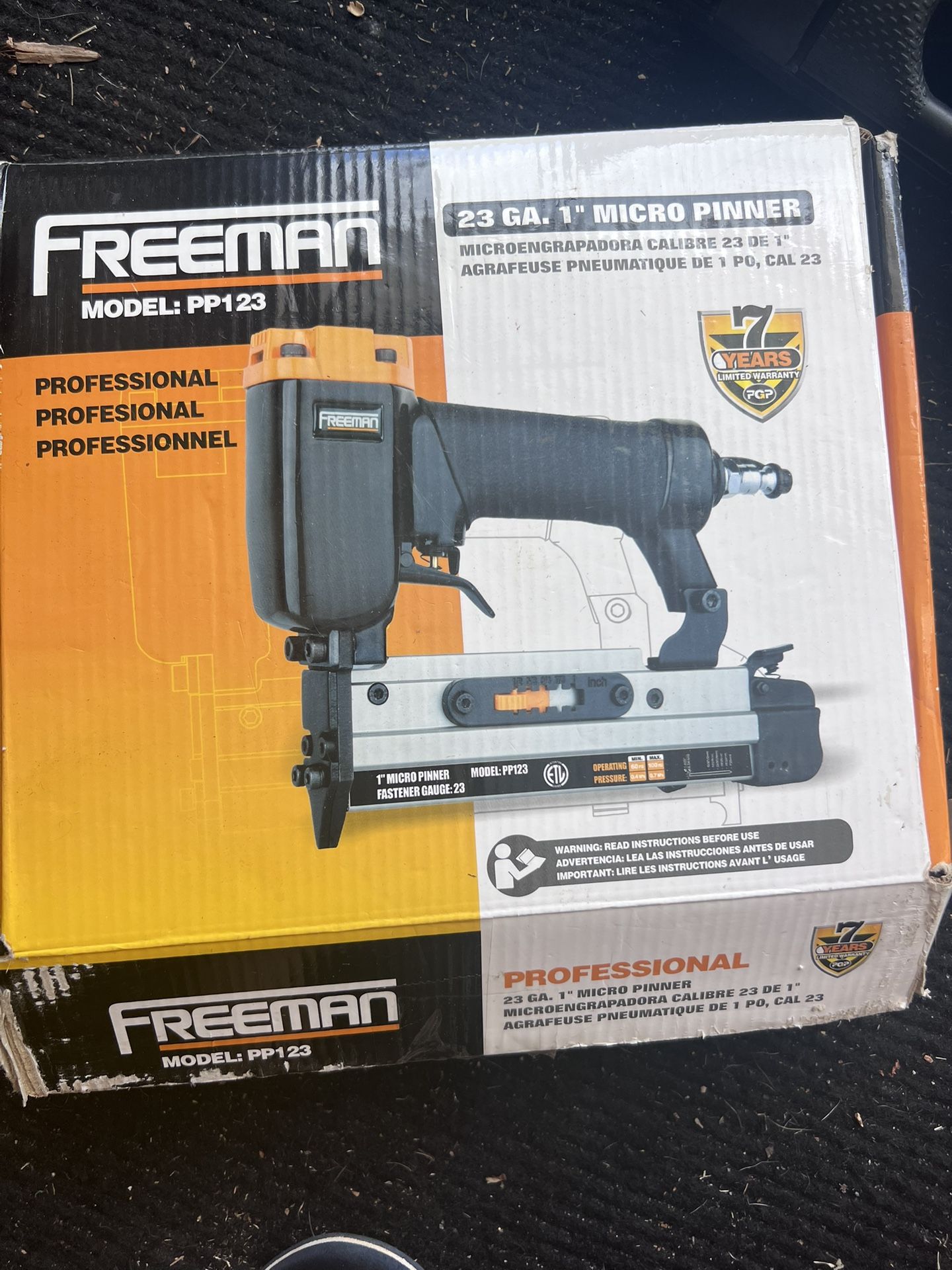 Freeman 23 Ga 1 Inch Micro Pinned
