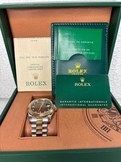 Rolex Oyster Perpetual Two Toned”