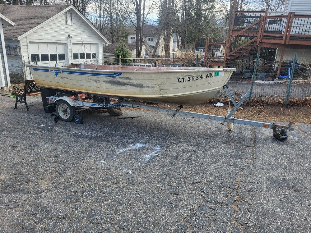Aluminum Boat With Trailer