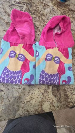 Mermaid towels for girls (2)