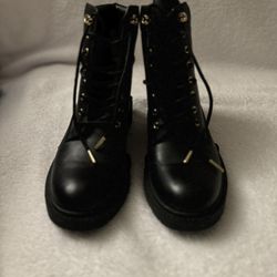 COACH Lorimer Leather Boots 7.5 US