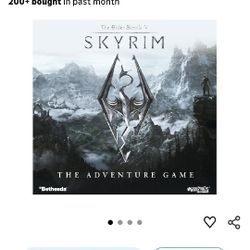 The Elder Scrolls: Skyrim Adventure Board Game New and Sealed