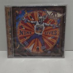 NIB Aerosmith Nine Lives Music Audio CD Classic Rock N Roll Steven Tyler