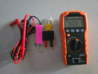 Klein tools MM400 600V auto ranging multimeter.