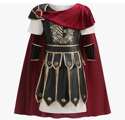 Kids (8-11y) Roman Warrior Costume with Helmet