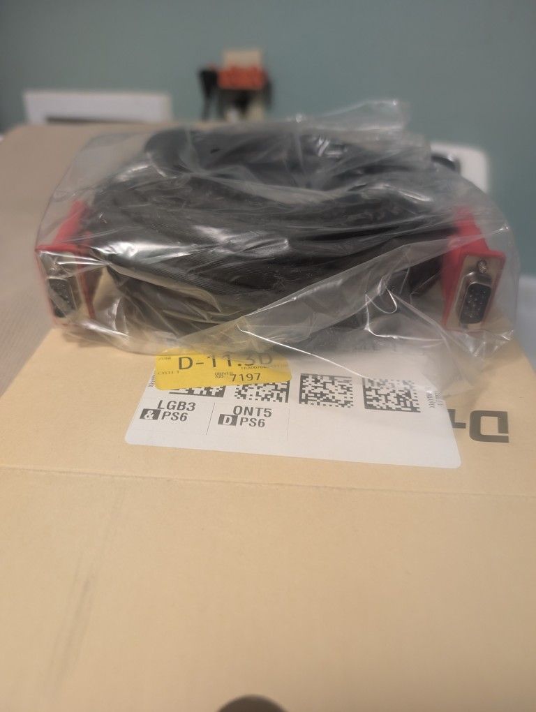 DTech 25ft VGA Cable Male to Male Connector