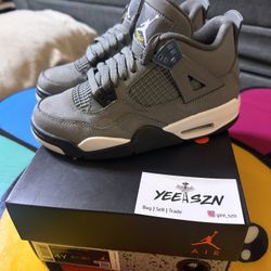 Nike Air Jordan 4 Cool Grey Size 4 Lightly Used