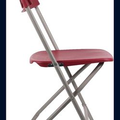 Red Folding Chair Pack Of 2, 4 and 8 available
