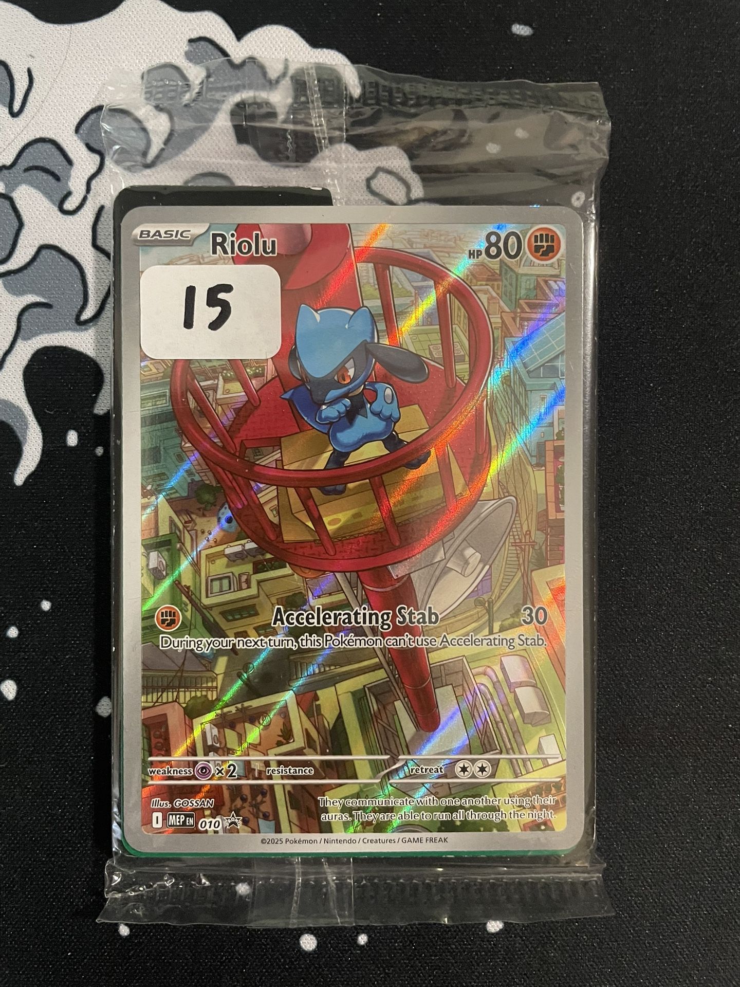 Riolu Mega Evolution Promo Sealed
