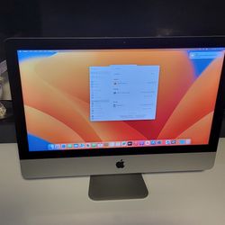 iMac 21.5 Inch Like New Condition
