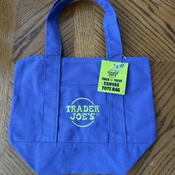 Trader Joe’s Halloween Lavender Canvas Mini Tote Bag - $30