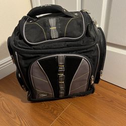 Largew Laptop Bag with Wheels and Handle