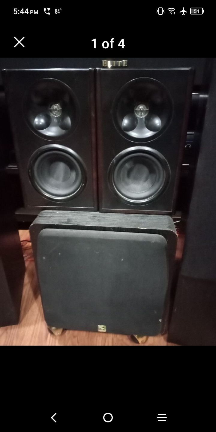 KLIPSCH WB-14 SPEAKERS 200 WATTS 8 OHMS $350 FINAL PRICE