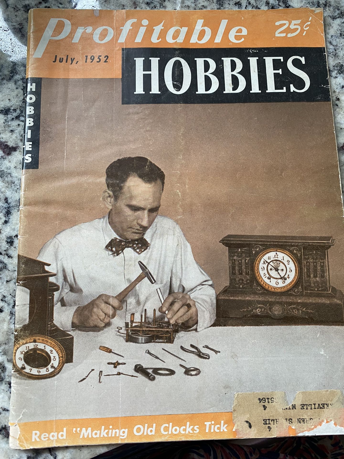 1952 Magazine Profitable Hobbies