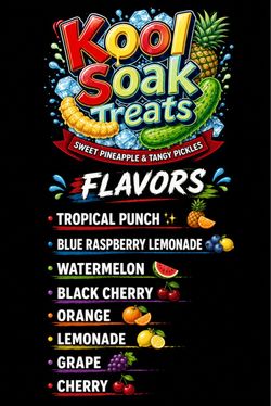 Kool Soak Treats Flavors