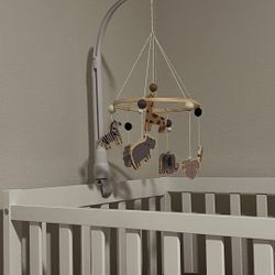 5-In-1 Convertible Crib In White