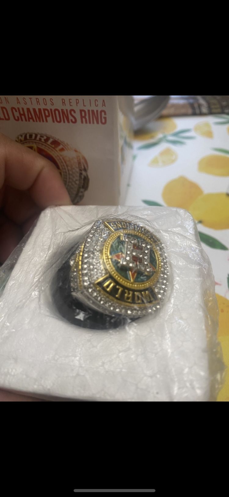 Fresno grizzlies champion ring