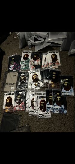 A Bathing Ape BAPE T-Shirts Lot – 15+ Pieces