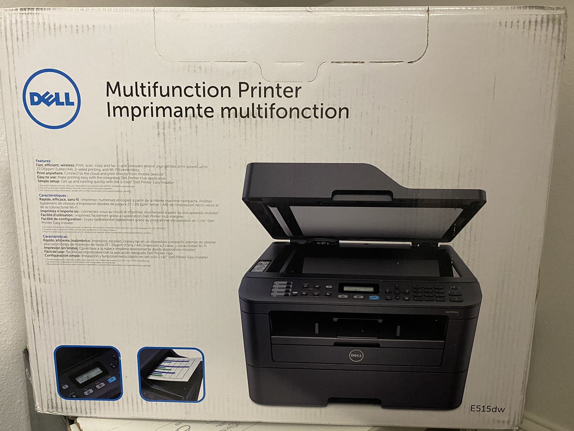 Wireless multifunction laser printer - Copier/Fax/Printer/Scanner