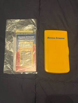 Material Estimator Calculator