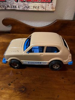 Honda CVCC Toy Car Vintage Plastic Model