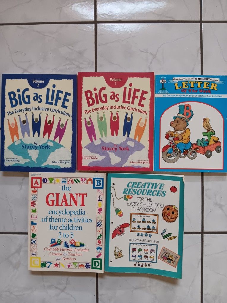 Preschool Teaching Resource Books. 5