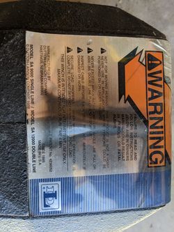 12 k pound electric boat winch