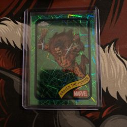 Marvel Topps Chrome 2025 Kraven The Hunter /99 Green Lazer