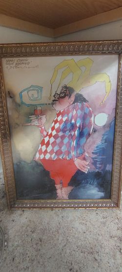 Mimi's cousin from Wyoming painting